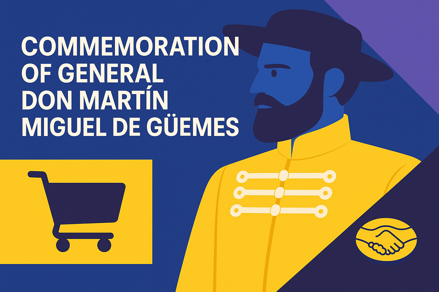 Conmemoración de Güemes en Mercado Libre