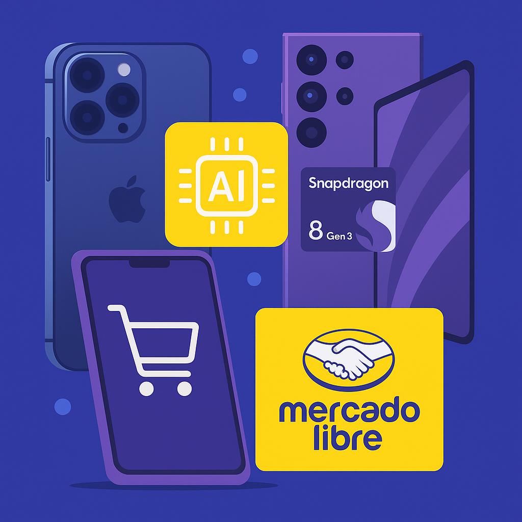 Tendencias de smartphones y 5G en Mercado Libre