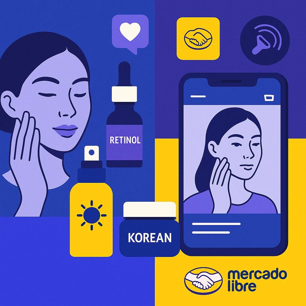 Tendencias de Maquillaje y Skincare en Mercado Libre