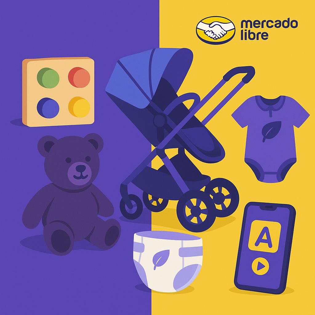 Tendencias en productos para bebés y niños en Mercado Libre