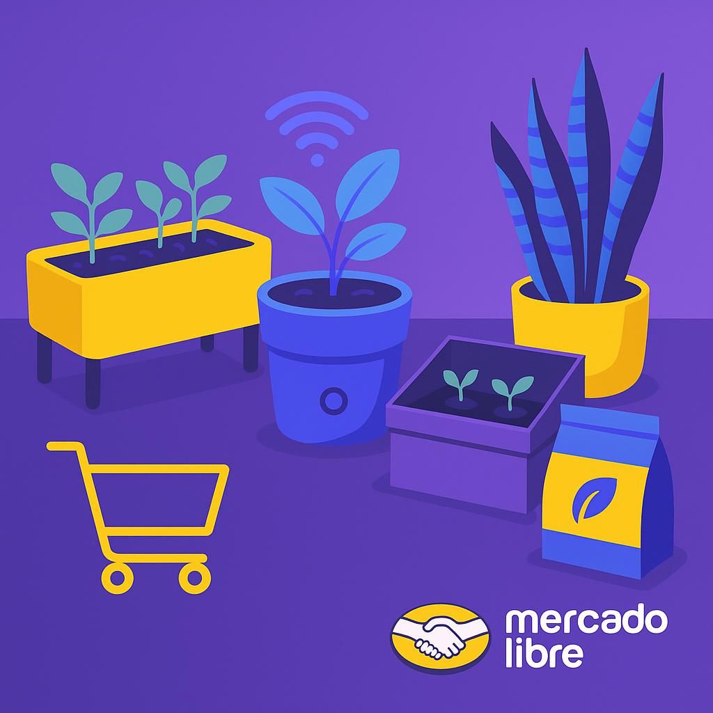 Tendencias de jardinería y cultivo en Mercado Libre