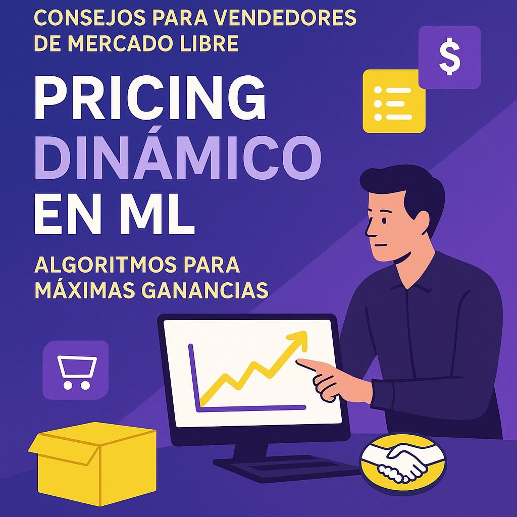 Gráfico de análisis de precios dinámicos y algoritmos en Mercado Libre