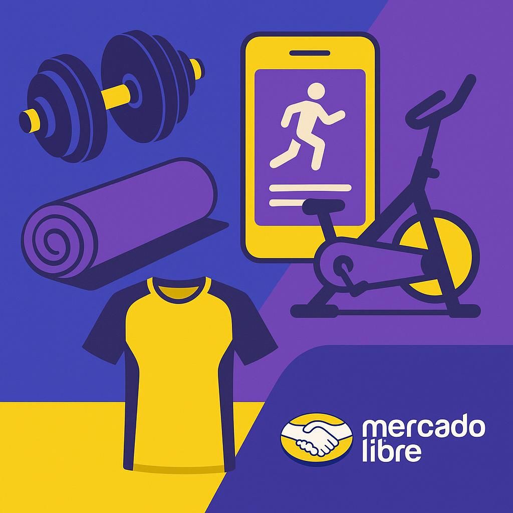 Persona entrenando en casa con pesas y equipamiento de fitness.